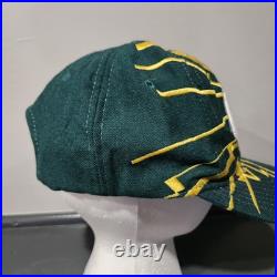 VTG Green Bay Packers Starter Shockwave Shatter Collisions Wool Snapback Hat Cap
