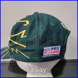 VTG Green Bay Packers Starter Shockwave Shatter Collisions Wool Snapback Hat Cap