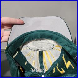 VTG Green Bay Packers Starter Shockwave Shatter Collisions Wool Snapback Hat Cap