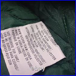 VTG Logo Athletic Pro Line Green Bay Packers Jacket Men XL Green Puffer Coat