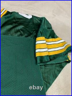 VTG Russell Athletic Green Bay Packers Brett Favre NFL Pro Cut Jersey Rare Green