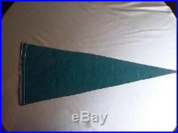 Very Rare 1944 Green Bay Packers Pennant 25th Anniversay Full Size 28 inches