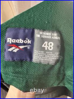 Very Rare Reebok Green Bay Packers REVERSIBLE #4 Brett Favre Green/Black Jersey