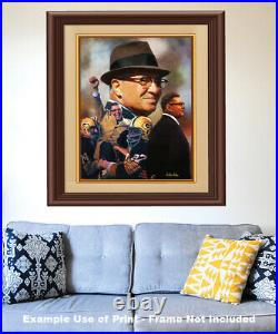Vince Lombardi Green Bay Packers Legendary Coach NFL Football 8x10-48x36 CHOICES