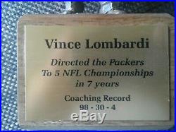 Vince Lombardi, Green Bay Packers Sculpture Signed By Artist