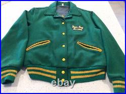 . Vintage 1950s Wool Green Bay Packers Men's Jacket