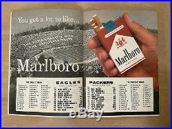 Vintage 1960 NFL Green Bay Packers @ Philadelphia Eagles Championship Program