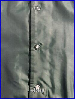 Vintage 1960s Green Bay Packers Brill Bros. Lombardi Era Fleece Lined Jacket XL