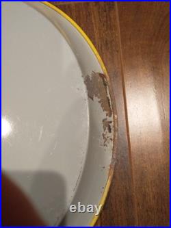 Vintage 1970s Green Bay Packers 14 Bar Tray features Retro Gray 2 Bar Face Mask