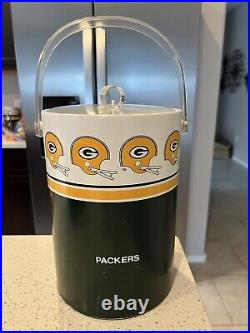 Vintage 1970s Green Bay Packers Ice Bucket