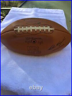 Vintage 1972 Green Bay Packers Team Signed Autographed Football NFL Pete Rozelle