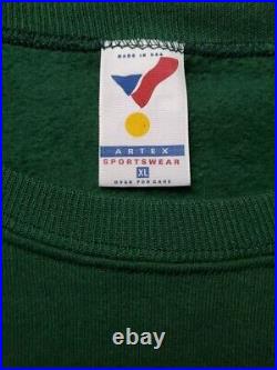 Vintage 1990 Taz Green Bay Packers Sweatshirt XL Crew Looney Toons NFL Artex USA