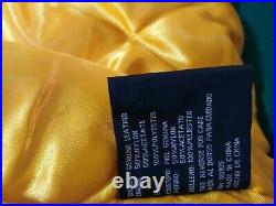 Vintage 1999 Reebok NFL Jeff Hamilton Green Bay Packers Leather Jacket XL