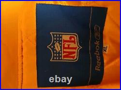 Vintage 1999 Reebok NFL Jeff Hamilton Green Bay Packers Leather Jacket XL