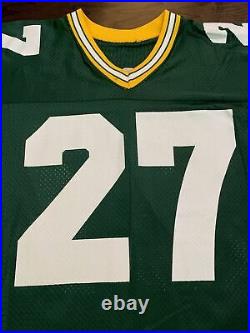 Vintage #27 Terrell Buckley Green Bay Packers NFL Football Jersey Mens Size 48