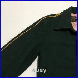 Vintage 60s 70s Green Bay Packers Jacket Coat Youth Sz 16 Timberline Brill Bros