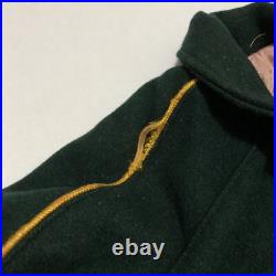 Vintage 60s 70s Green Bay Packers Jacket Coat Youth Sz 16 Timberline Brill Bros
