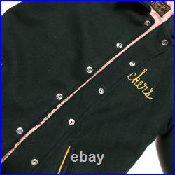Vintage 60s 70s Green Bay Packers Jacket Coat Youth Sz 16 Timberline Brill Bros