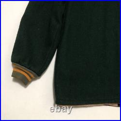 Vintage 60s 70s Green Bay Packers Jacket Coat Youth Sz 16 Timberline Brill Bros