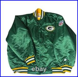 Vintage 80s 90s Green Bay Packers Starter Jacket. Team issue. Read description