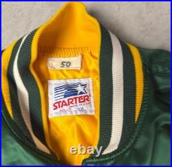 Vintage 80s 90s Green Bay Packers Starter Jacket. Team issue. Read description