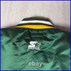 Vintage 80s 90s Green Bay Packers Starter Jacket. Team issue. Read description