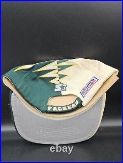 Vintage 90's Green Bay Packers Starter Pro Line Hat Shockwave Deadstock New READ