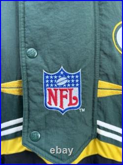 Vintage 90's NFL Pro Line Green Bay Packers Parka Jacket Coat L w Hidden Hood Vintage 90's NFL Pro Line Green Bay Packers Parka Jacket Coat L w Hidden Hood