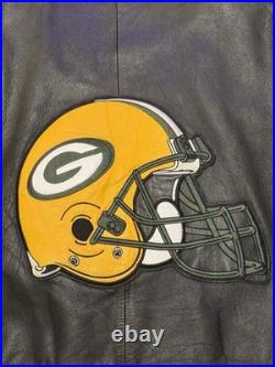 Vintage 90s G-III by Carl Banks NFL Green Bay Packers Leather Bombers Jacket 2XL Vintage 90s G-III by Carl Banks NFL Green Bay Packers Leather Bombers Jacket 2XL