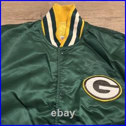 Vintage 90s Green Bay Packers Pro Line Starter Satin Jacket Green Men Sz XL USA Vintage 90s Green Bay Packers Pro Line Starter Satin Jacket Green Men Sz XL USA