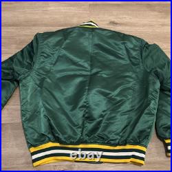Vintage 90s Green Bay Packers Pro Line Starter Satin Jacket Green Men Sz XL USA Vintage 90s Green Bay Packers Pro Line Starter Satin Jacket Green Men Sz XL USA