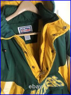 Vintage 90s Green Bay Packers STARTER Jacket Pullover Adult Size XL