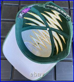 Vintage 90s Green Bay Packers Starter Double Shockwave Hat Cap NFL Slasher