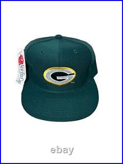 Vintage And Deadstock GREEN BAY PACKERS New Era Pro Model Fitted Hat NFL 7 1/8