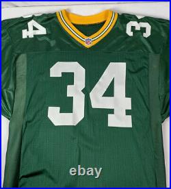 Vintage Authentic Green Bay Packers Jersey Edgar Bennett #34 Wilson USA 48 NFL