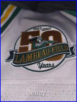 Vintage Brett Favre Green Bay Packers Reebok Authentic Jersey Size 58