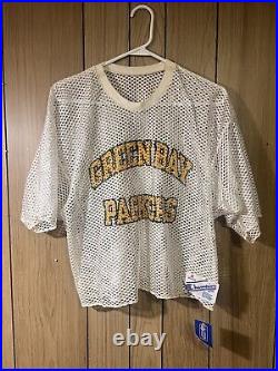 Vintage Champion Green Bay Packers Mesh Practice Jersey (NWT) 80's/90's Men's M