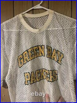 Vintage Champion Green Bay Packers Mesh Practice Jersey (NWT) 80's/90's Men's M