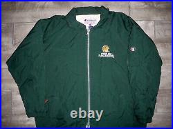 Vintage Champion Mens Green Bay Packers Sideline Players Jacket Coat Size Large