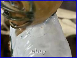 Vintage Collectors Vento Wine Decanter, Hand Painted Green Bay Packers