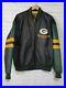 Vintage_GIII_Carl_Banks_Green_Bay_Packers_Leather_Bomber_Jacket_Mens_Size_Large_01_akq
