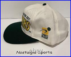 Vintage GREEN BAY PACKERS Sports Specialties SHADOW Snapback HAT NEW Old Stock