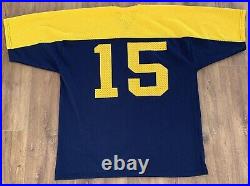 Vintage Green Bay Acme Packers #15 Bart Starr NFL Football Jersey Mens Sz Large