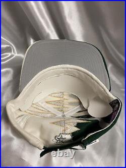 Vintage Green Bay Packers 90's Cap Hat Shock Wave White NWT New! (1312)