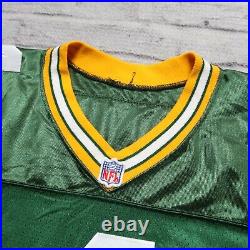 Vintage Green Bay Packers Brett Favre Football Jersey Sewn Pro Cut Authentic