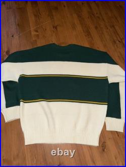 Vintage Green Bay Packers CLIFF ENGLE PROLINE Wool Sweater 90s Size Large