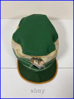 Vintage Green Bay Packers Football Hat Conductor Style NFL Fitted RARE