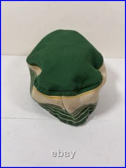 Vintage Green Bay Packers Football Hat Conductor Style NFL Fitted RARE