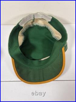 Vintage Green Bay Packers Football Hat Conductor Style NFL Fitted RARE