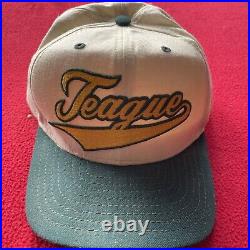Vintage Green Bay Packers George Teague's league charity softball hat Cap Rare